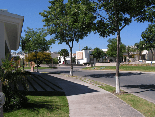 Vistas panorámicas del fraccionamiento